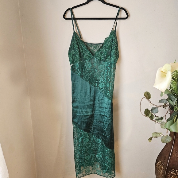 Other - 2/$6 | Green Lace Cami Slip Dress